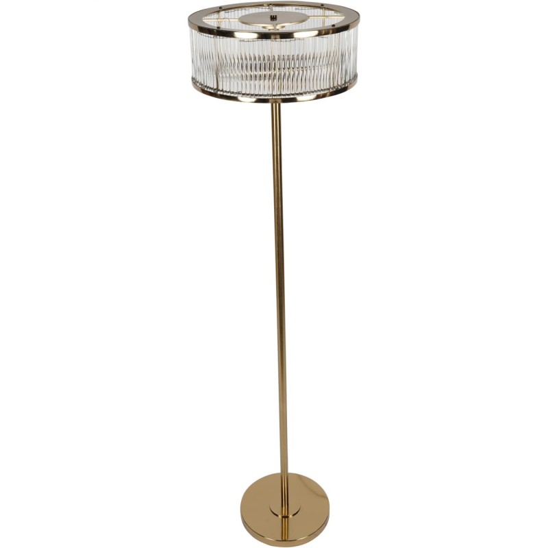 Lampa stojąca Altea z transparentnymi prętami szklanymi