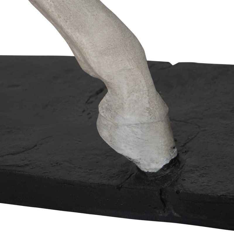 Rzeźba Horse 41 cm figurka konia - jasna rzeźba na podstawie