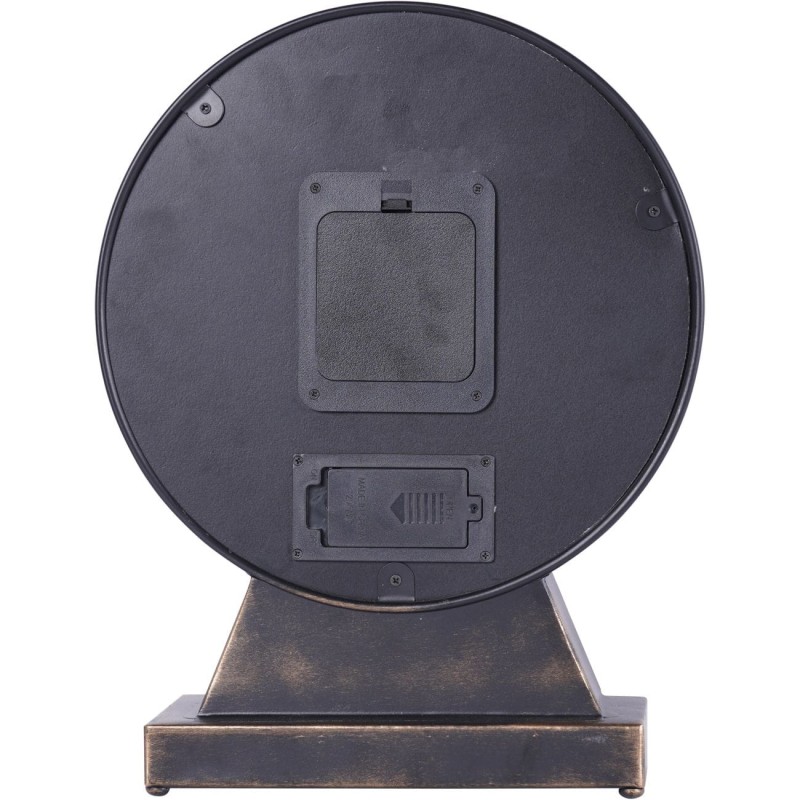 Zegar stojący Ennismore Gold 32 cm złoto czerń ruchomy mechanizm