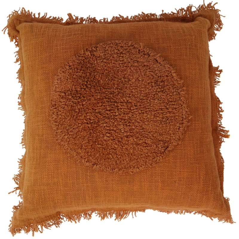 Poduszki dekoracyjne Esher Rust 45x45 cm poduszki pomarańczowe bawełna dwie sztuki