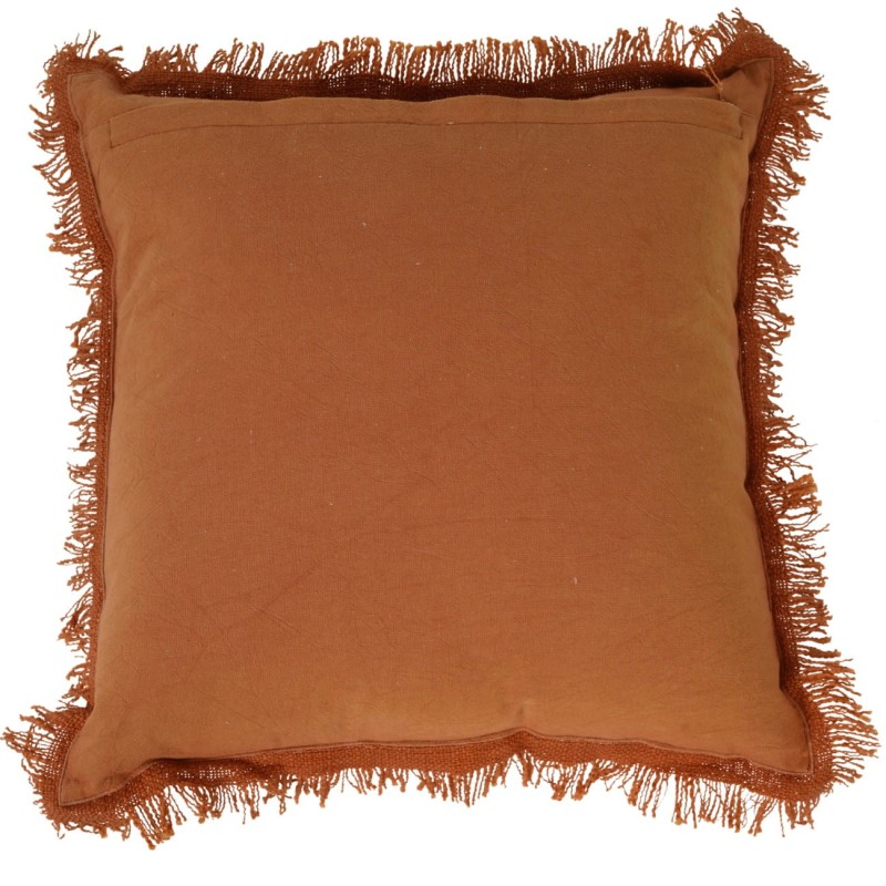 Poduszki dekoracyjne Esher Rust 45x45 cm poduszki pomarańczowe bawełna dwie sztuki