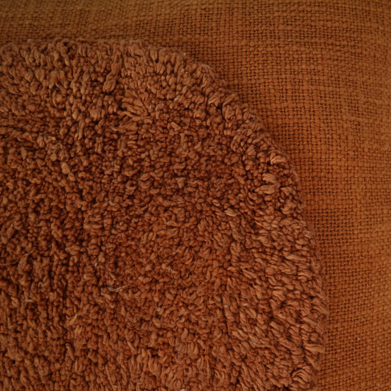 Poduszki dekoracyjne Esher Rust 45x45 cm poduszki pomarańczowe bawełna dwie sztuki