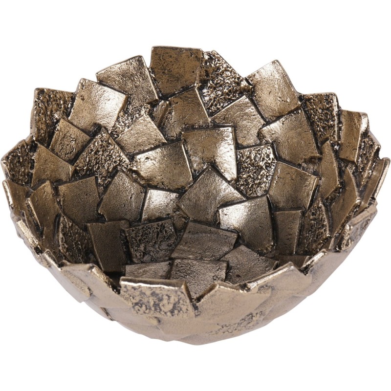 Misa ozdobna Belmore 28x14 cm antyczne złoto aluminium