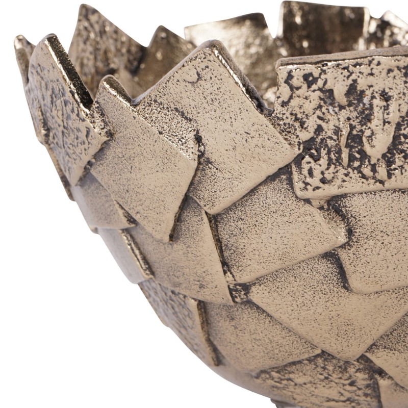 Misa ozdobna Belmore 28x14 cm antyczne złoto aluminium