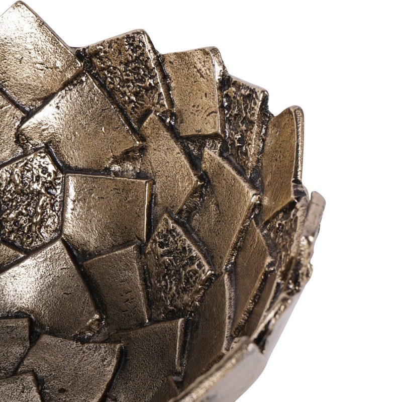 Misa ozdobna Belmore 28x14 cm antyczne złoto aluminium