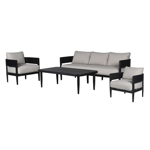 Komplet mebli ogrodowych River Garden sofa fotele i stolik kawowy