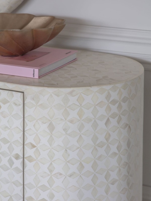 Misa dekoracyjna Sunburst 33 cm z aluminium - złota misa ozdobna