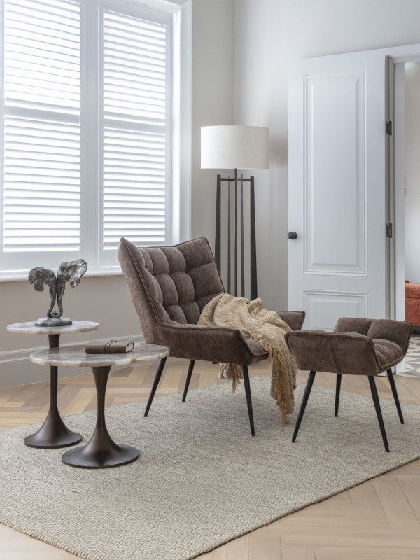 Lampa Linton Black do wnętrza modern classic