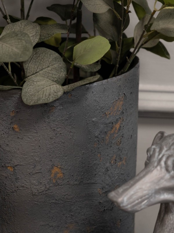 Donice Volcano II 50 cm komplet dwie donice żelazne