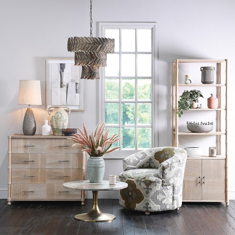 Lampa sufitowa Leaf 55x48 cm złota żelazna lampa wisząca liście