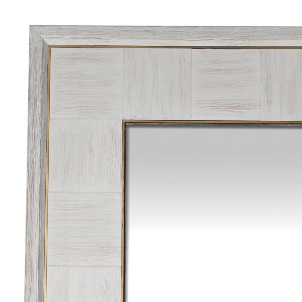 Duże Lustro prostokątne Primrose 200x80 cm rama drewno dębu