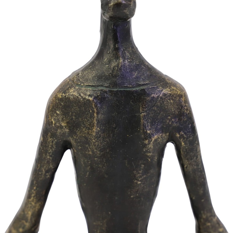 Rzeźba Yoga Bronze kobieta pozycja jogi 26 cm brąz rzeźba joginka