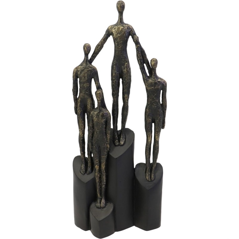Rzeźba rodziny Family on Plinths o wysokości 41,5 cm