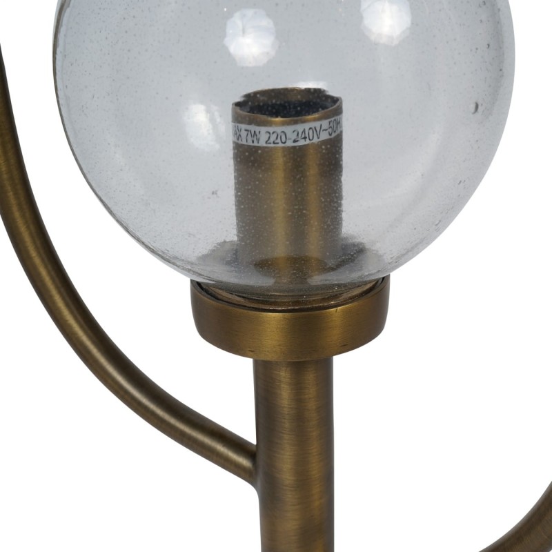 Metalowa lampa stołowa o wysokości 82 cm