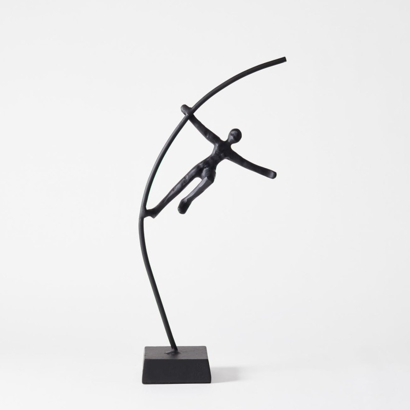 Rzeźba Chiswick Climbing Right 51 cm figurka dekoracyjna czarna