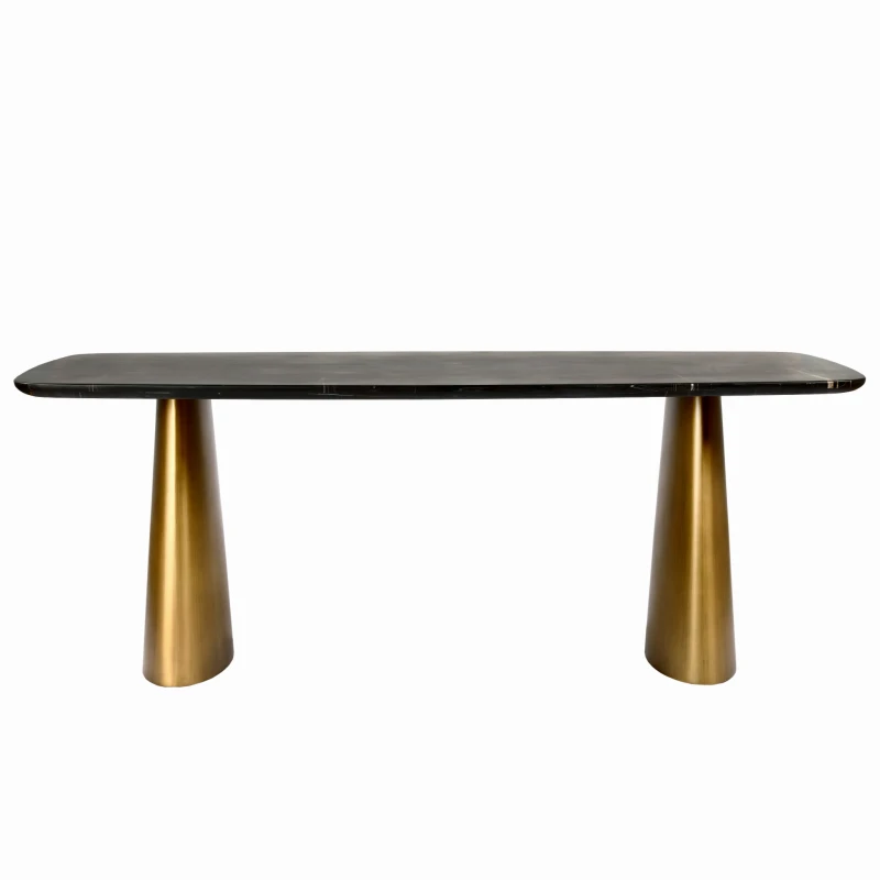 Stół marmurowy do jadalni w stylu modern classic