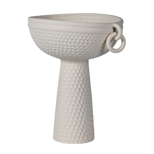 Porcelanowy wazon Elegant 42 cm biały wazon oryginalny design