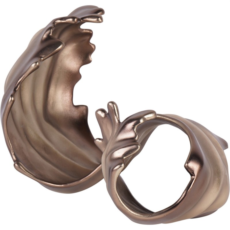 Rzeźba abstrakcyjna Innovation 50 cm nowoczesna rzeźba do salonu z aluminium