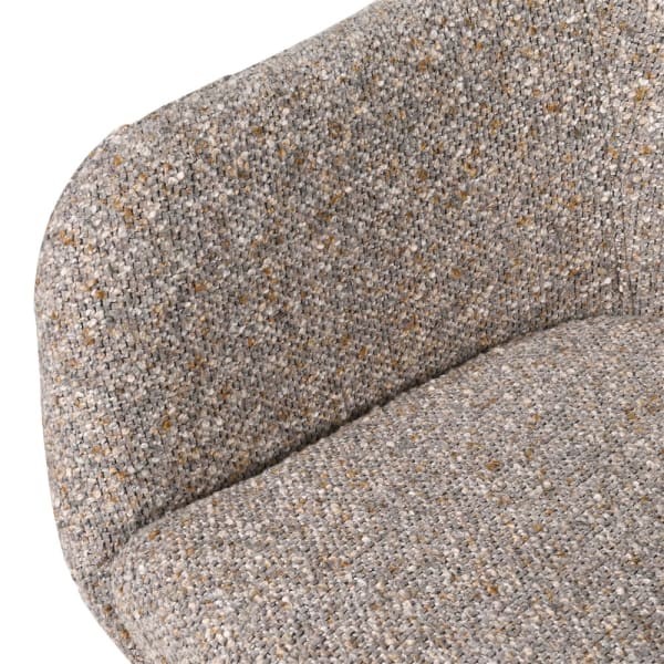 Fotel Monroe Beige - fotel obrotowy do salonu beżowa tapicerka