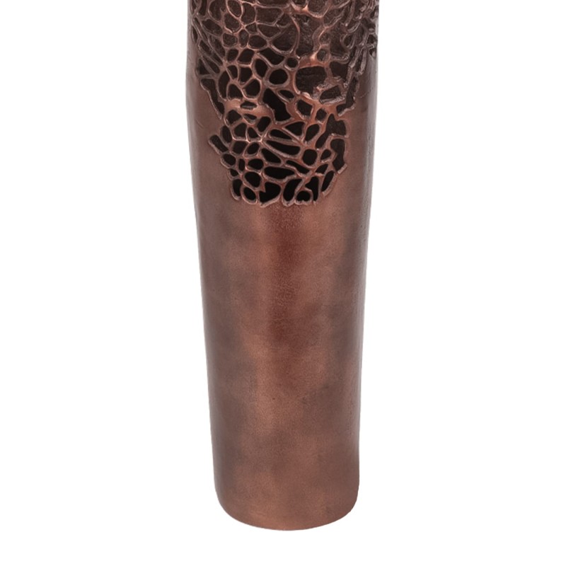 Wysoka waza dekoracyjna Chelsea Bronze wazon na podłogę aluminium 115 cm