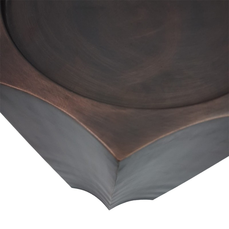 Żelazny postument Brockley Bronze podstawa pod kwiaty 62 cm antyczny brąz