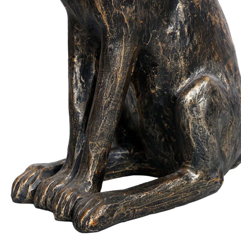 Rzeźba Hare Bronze Small 36 cm zając - dekoracja zając żywica