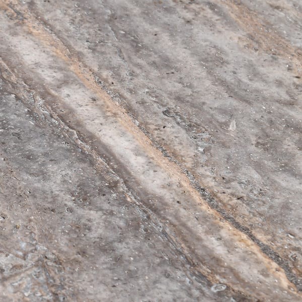 Szary stół do jadalni Travertine Grey 150 cm stół na jednej nodze cement trawertyn