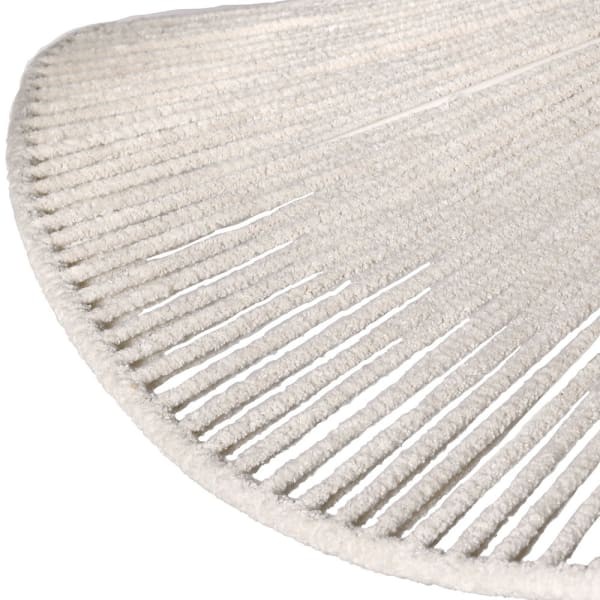 Lampa kapelusz Mayfair Cotton 112 cm bawełna biała lampa boho