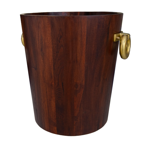 Pojemnik dekoracyjny Oak 55 cm z drewna