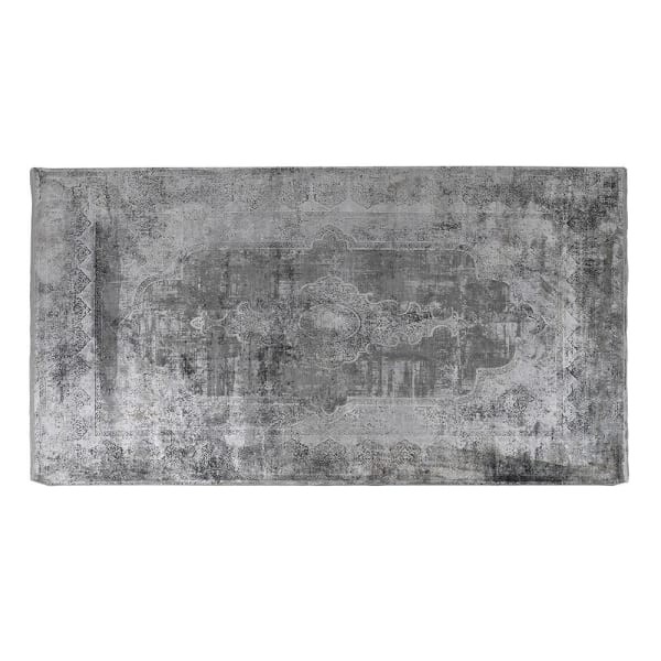 Szary dywan Frost Grey 340x235 cm technika żakardowa akryl poliester