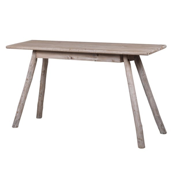 Konsola Rustic 140 cm - konsola rustykalna boho do salonu lub przedpokoju dąb jodła