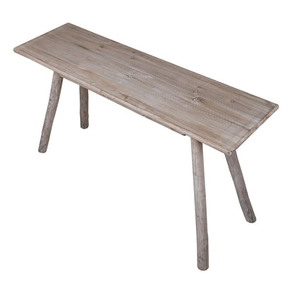 Konsola Rustic 140 cm - konsola rustykalna boho do salonu lub przedpokoju dąb jodła