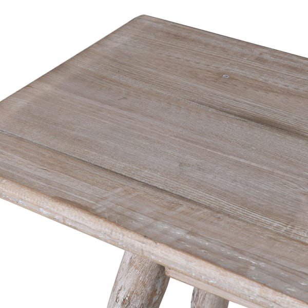 Konsola Rustic 140 cm - konsola rustykalna boho do salonu lub przedpokoju dąb jodła