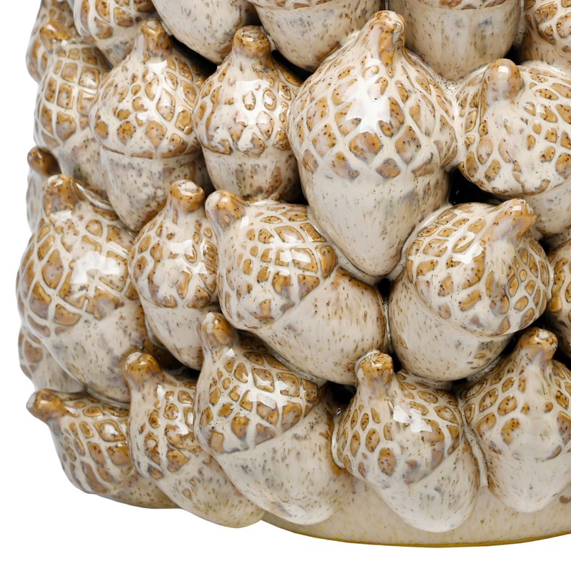 Wazon ceramiczny Acorn 26 cm wazon dekoracyjny żołędzie