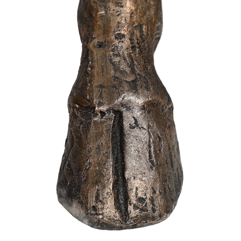 Rzeźba Lying Deer Bronze 82,5 cm – leżący jeleń z poliresinu
