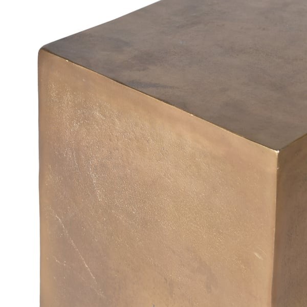 Postument dekoracyjny Golden 99,5 cm w kolorze antycznego mosiądzu