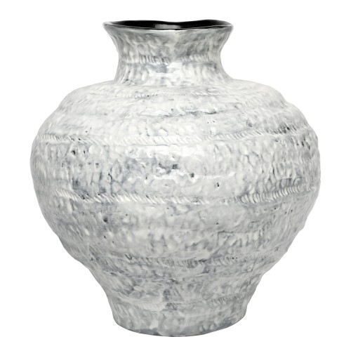 Wazon ceramiczny Luna 39 cm wazon dekoracyjny glazurowana ceramika