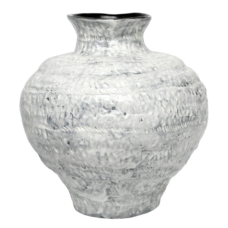 Wazon ceramiczny Luna 39 cm wazon dekoracyjny glazurowana ceramika