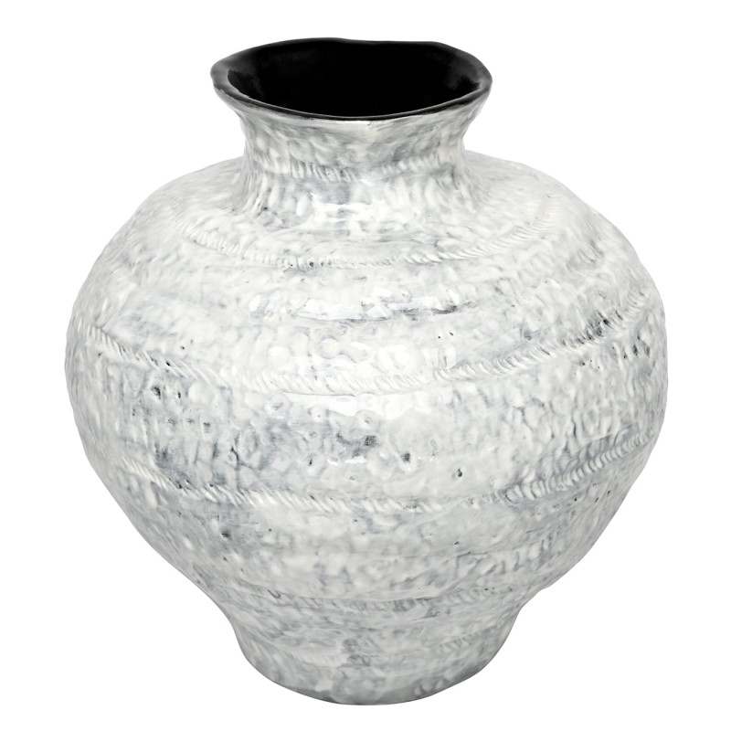 Wazon ceramiczny Luna 39 cm wazon dekoracyjny glazurowana ceramika