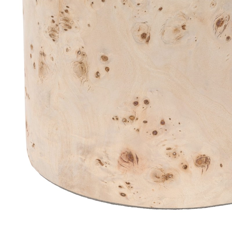 Cooler na szampana Burl 22 cm stal nierdzewna fornir z drewna burl