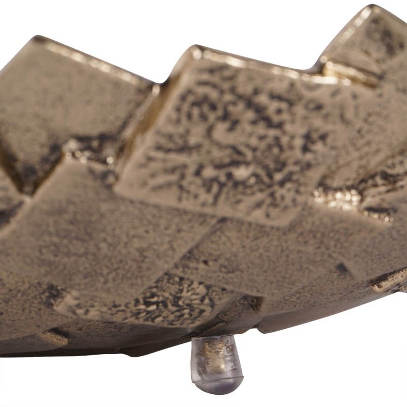 Patera ozdobna Belmore 41 cm antyczne złoto aluminium