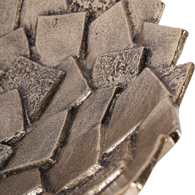 Patera ozdobna Belmore 41 cm antyczne złoto aluminium