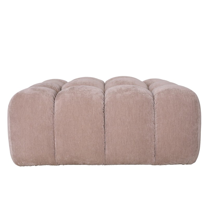 Duży kremowy puf do garderoby Marylebone 100 cm kremowy velvet