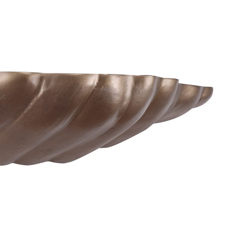 Półka na ścianę Brass 122 cm aluminium antyczny mosiądz metalowa półka ścienna