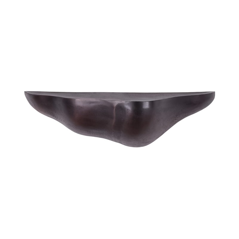 Półka na ścianę Bronze 79 cm aluminium antyczny brąz metalowa półka ścienna