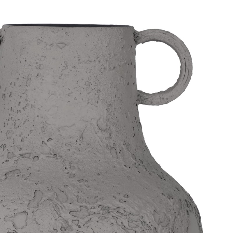 Wazon dekoracyjny Alora z metalu 51 cm ziemisty brąz żelazo