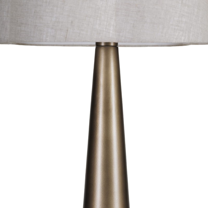 Złota lampa podłogowa Belgrave Gold 172 cm - złota lampa stojąca