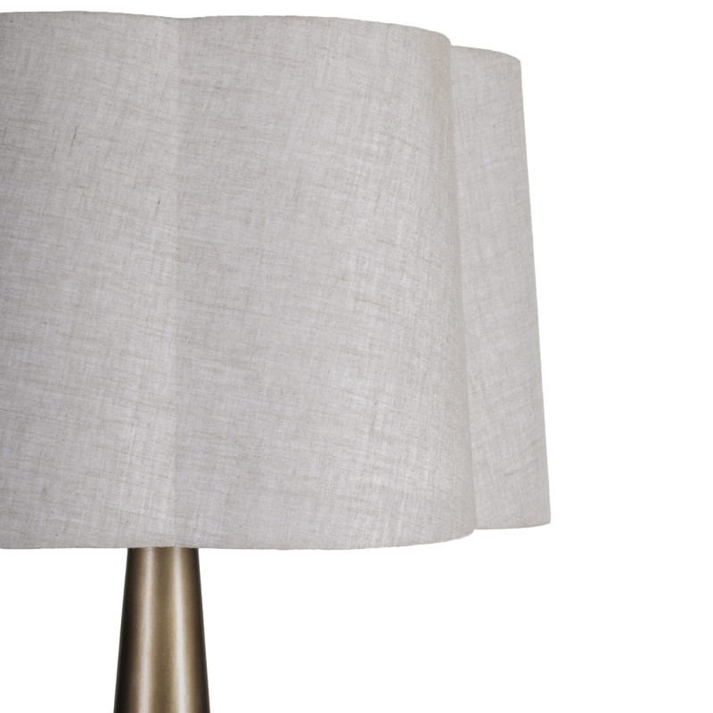 Złota lampa podłogowa Belgrave Gold 172 cm - złota lampa stojąca