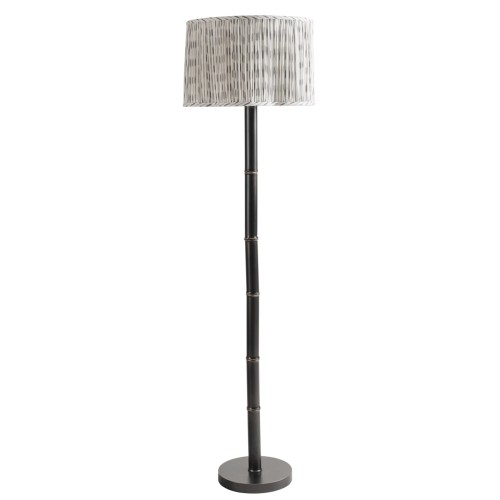 Lampa stojąca Lexi 171 cm - lampa podłogowa z abażurem do salonu 