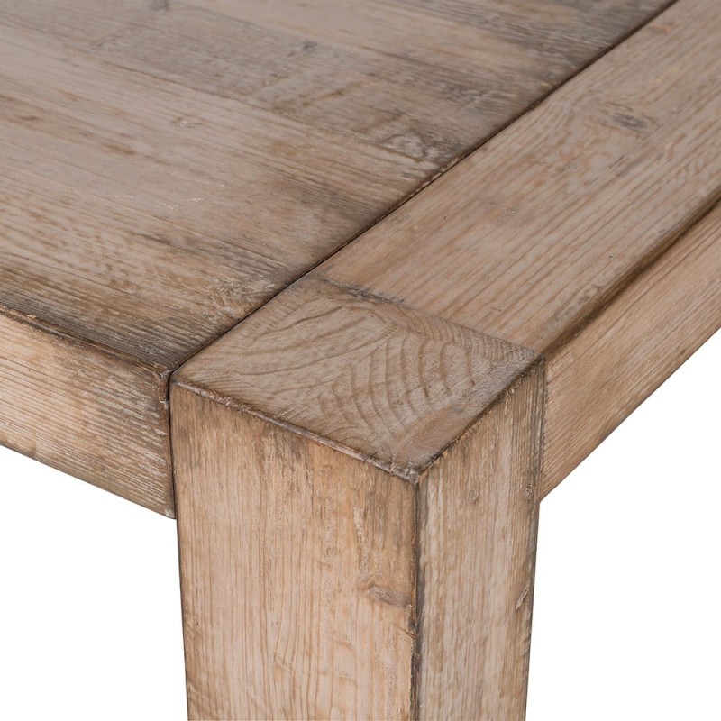 Drewniany stolik kawowy Old Pine prostokątny blat 130 cm drewno z odzysku